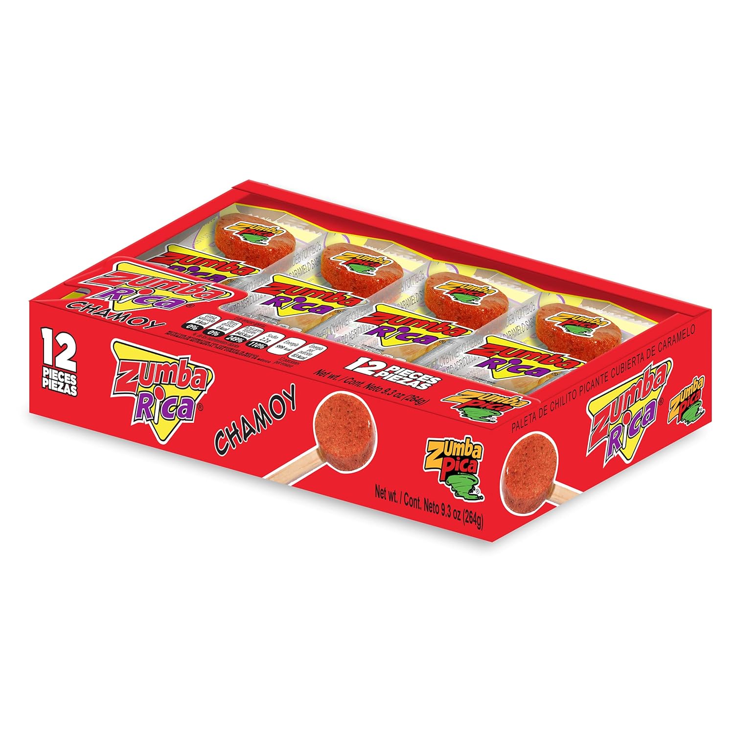 Buy Mexican Chamoy Chili Powder Lollipop 12pcs at Ubuy Uganda