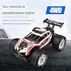 Oyuncak 2.4GHz Uzaktan Kumandalı 4x4 30 Km Hız Yapan Şarjlı Buhar Atan Off-Road Rc Araba (Beyaz)