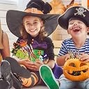 SpringFlower 168pcs Halloween Party Favors For Kids, Halloween Stationery set , Halloween Goody Bag Fillers including Pencil, Eraser, Ruler, Notepad, Stamper, Sticker For Trick or Treat gallery image