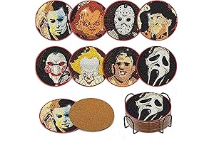 Horror Inspired Diamond Art Coasters