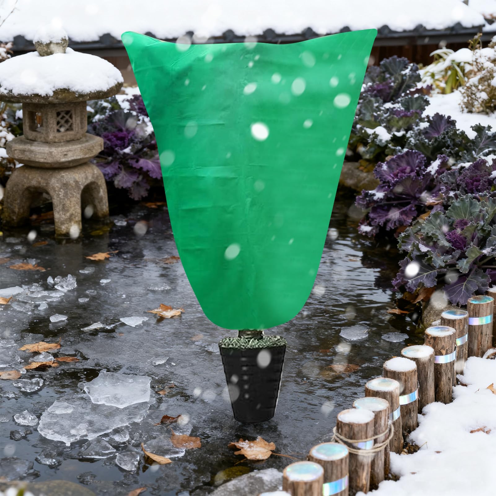 Fundas Antihielo Para Plantas Manta Transpirable Abrigadora De Invierno