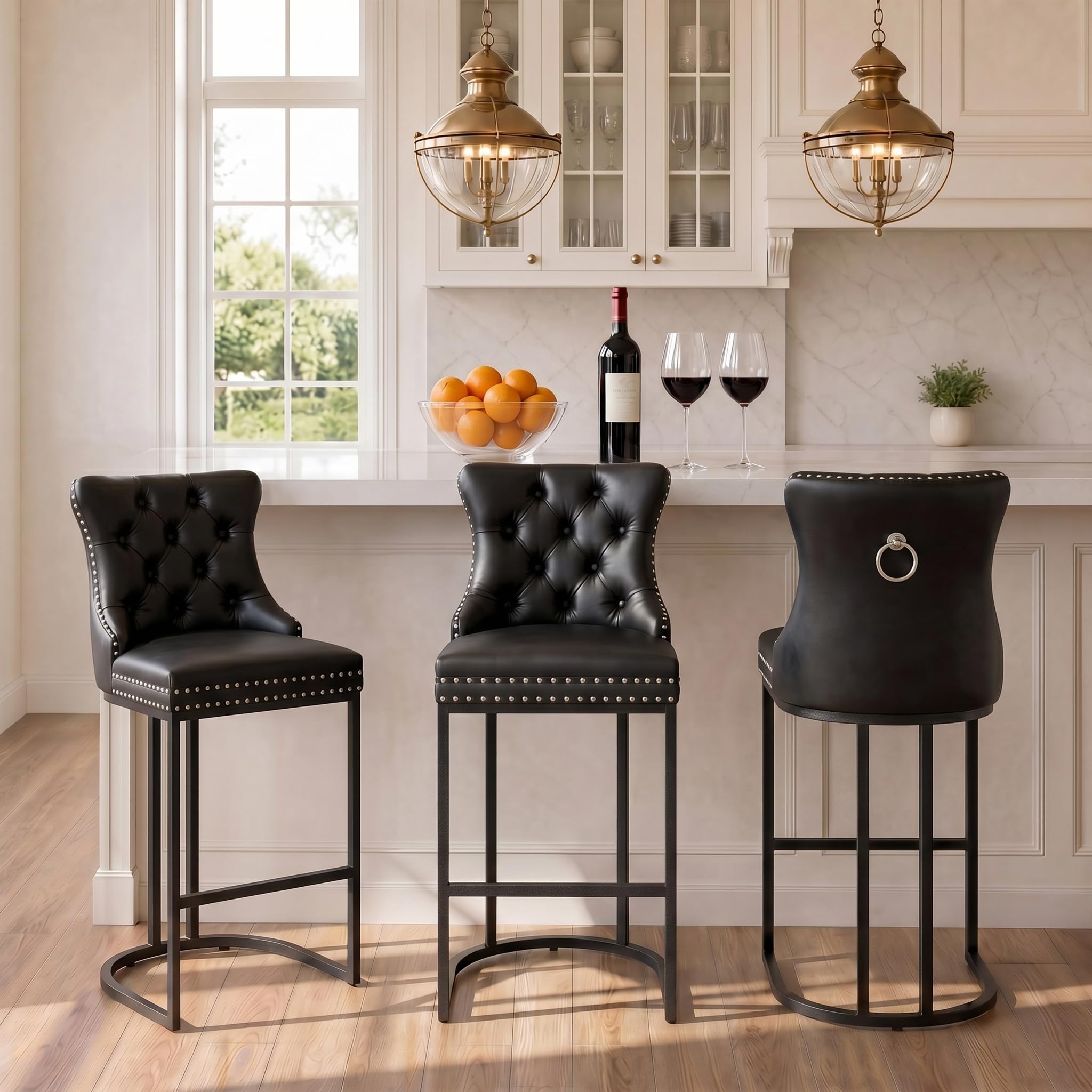 UVV Counter Height Bar Stools Set of 3