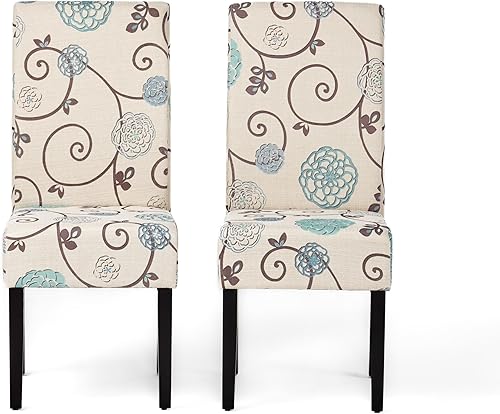 Dining Chairs and Desk Chair Set - Modern Table & Chair Sets for Kitchen, Living Room, Bedroom with Rubberwood Legs,S