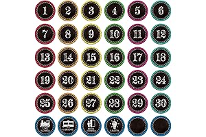 SICOHOME Number Stickers for Classroom