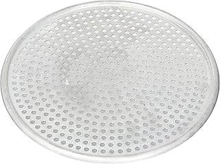 American METALCRAFT, Inc. 28710 Aluminum Mega 10'' Pizza Screen', Silver