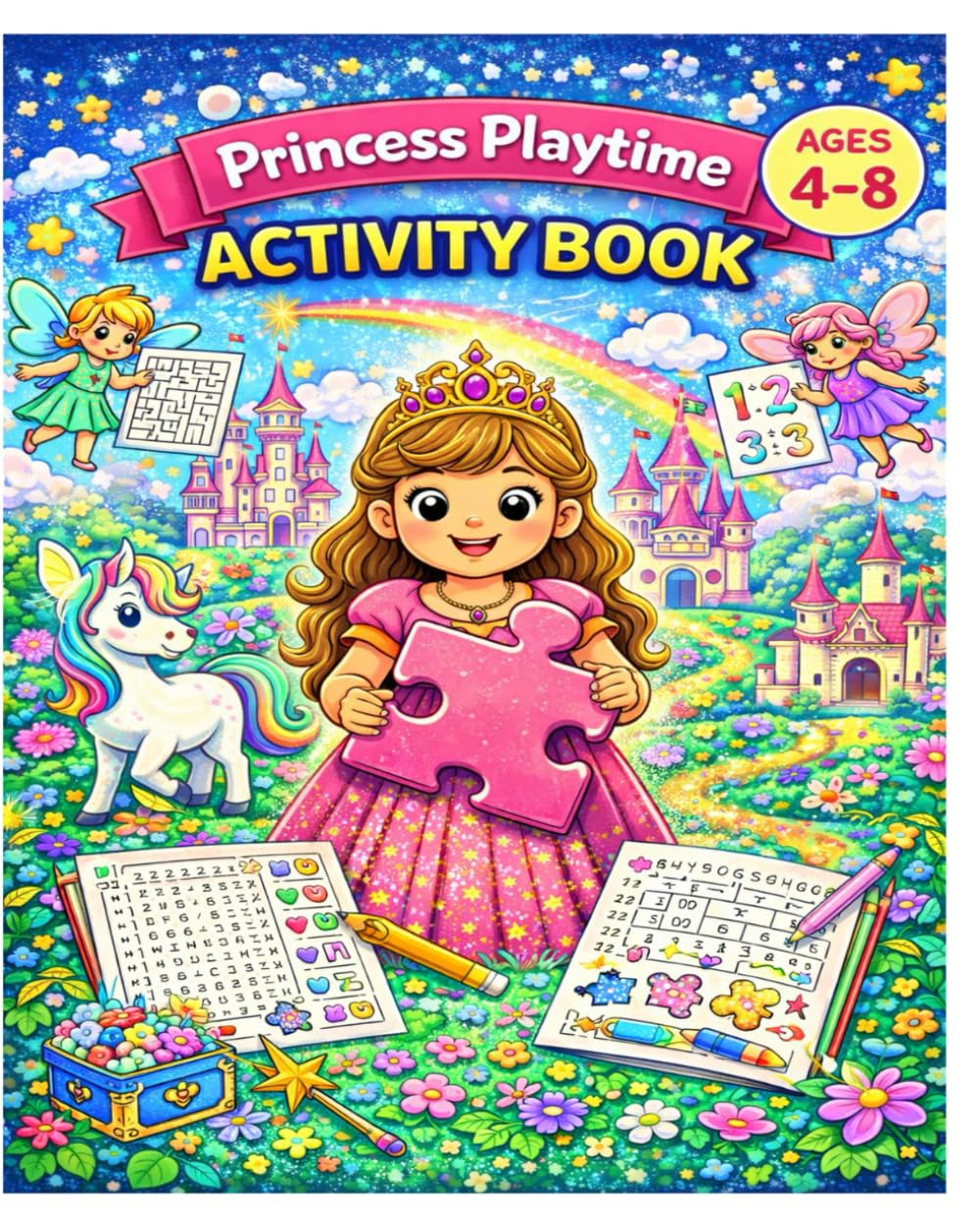 Princess Playtime Activity Book