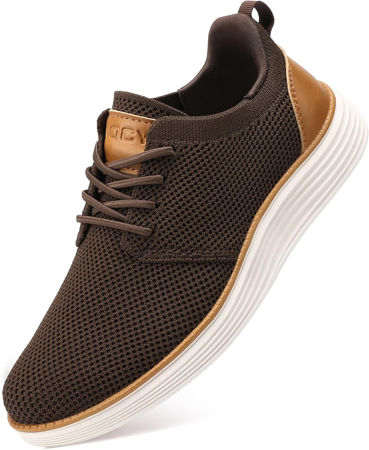 VILOCY Boy's Slip On Casual Dress Sneaker Hands Free Fashion Shoes Comfortable Oxfords Mesh Tennis Breathable School Uniform Formal Church Shoes(Little Kid/Big Kid)