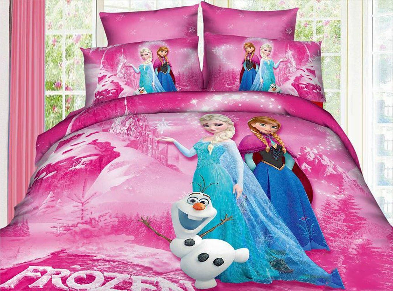 elsa bed sheets