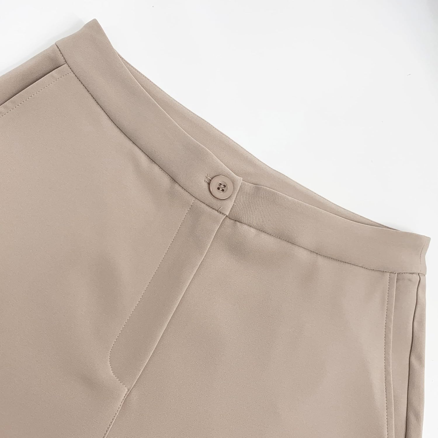 Pant Suits for Women Dressy 2025 Business Blazer and Elastic High Waist Straight Leg Pants Work 2 Piece Outfits - Image 6