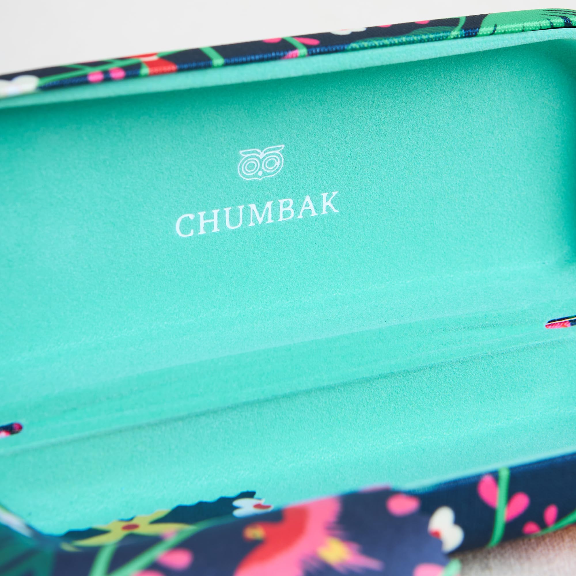Chumbak Eyewear Case Box for Women, Specs Case, Sunglass Cover and Organizer Box for Ladies/Girls, Sunglass Organizer, Spectacle Box, Stylish Glasses Cover, Protective Eyewear Case - Image 6 thumbnail
