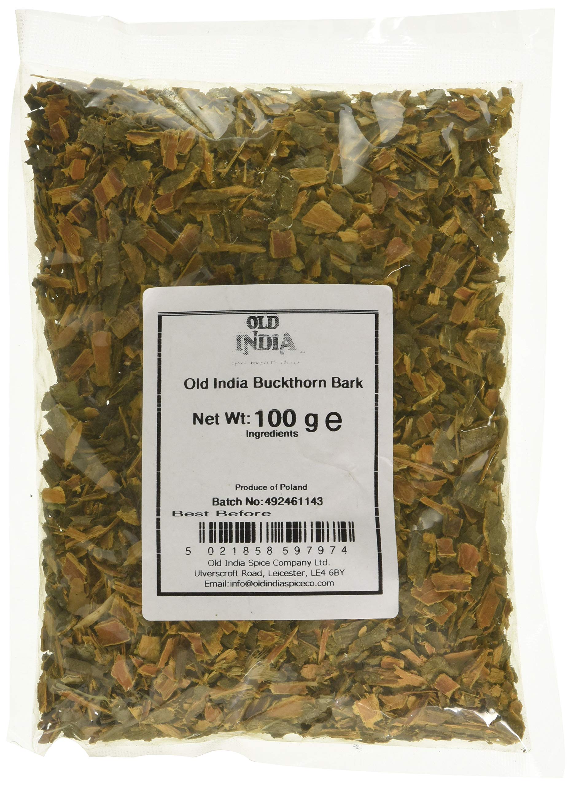 Old India Buckthorn Bark 100g