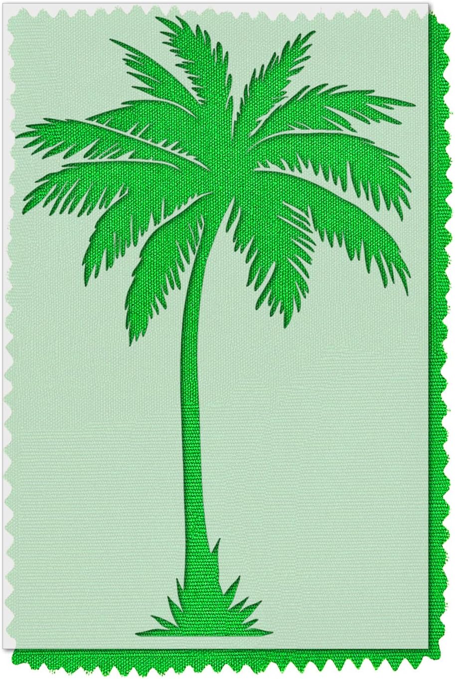 Stencil Stop Palm Tree Stencil - Reusable for DIY Projects, Painting, Drawing, Crafts - 14 Mil Mylar Plastic (11.63 x 18 inches)
