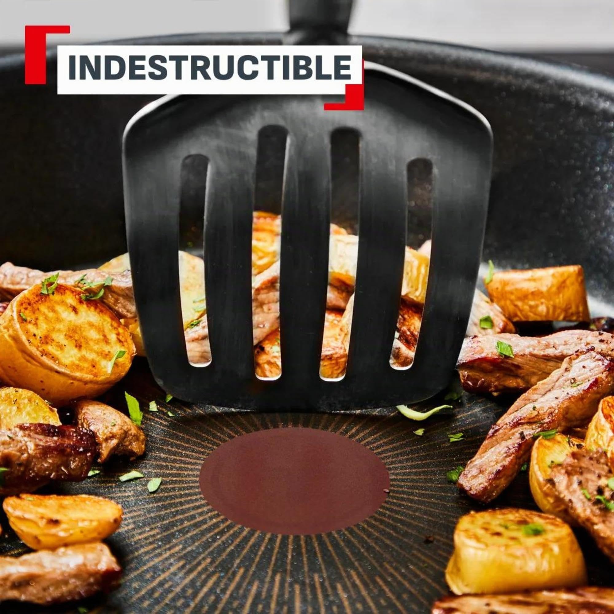Ingenio Explore, Batterie de cuisine 10 pièces, Empilable, Revêtement antiadhésif