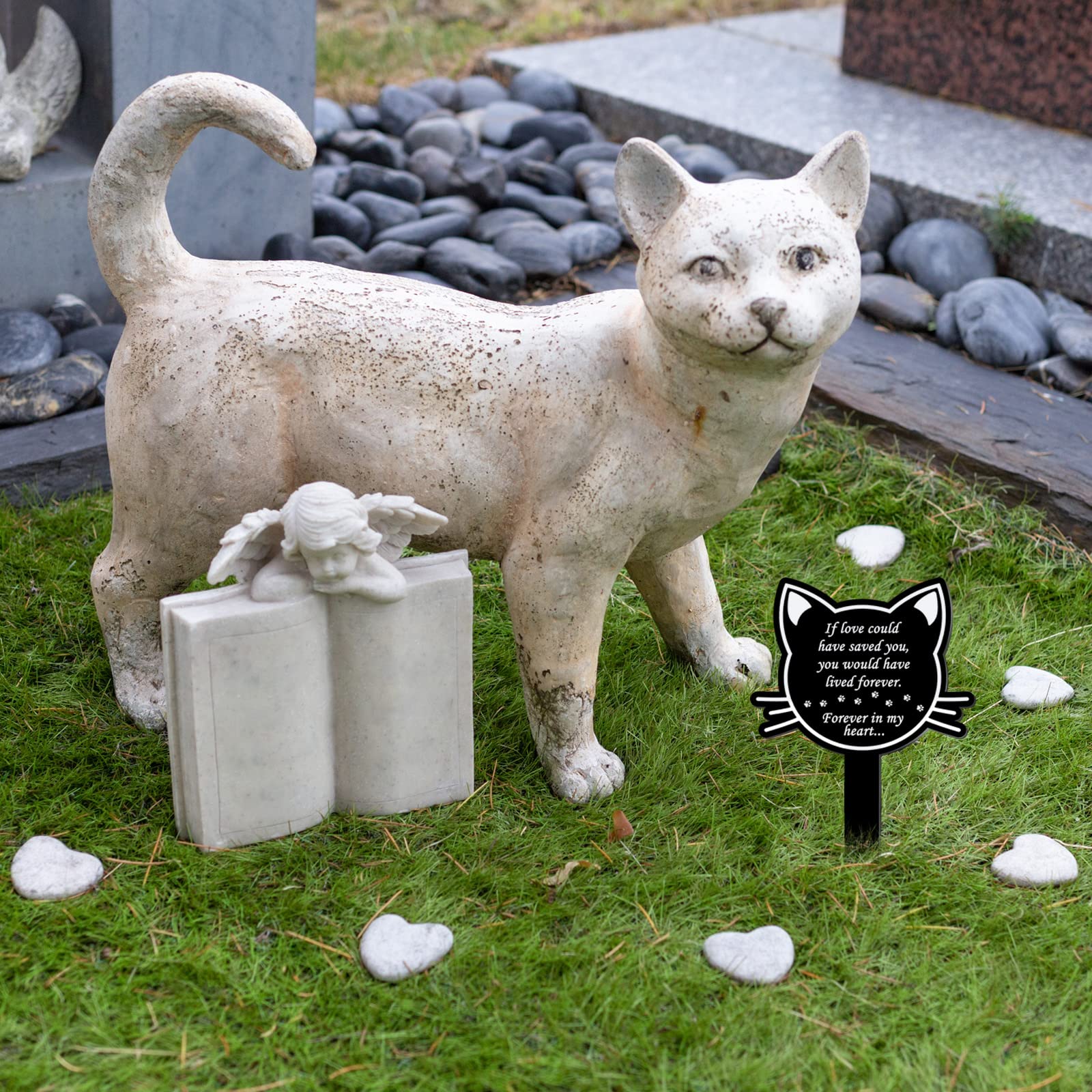 Snapklik.com : Unittype Pet Grave Marker Memorial Gifts Pet Loss Stake ...