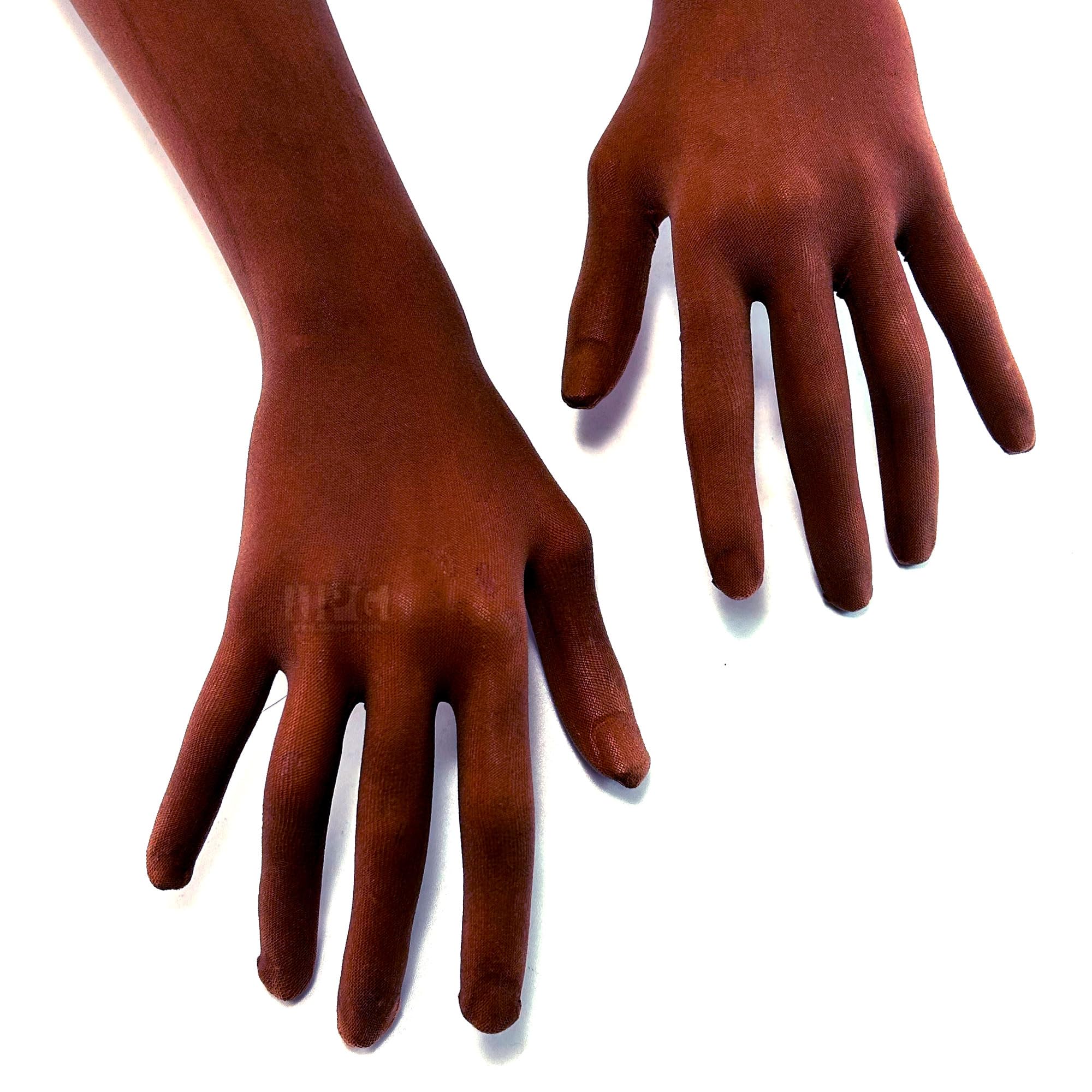 Unicorns Poop Glitter Nude Illusion Second Skin Sheer Seamless Gloves