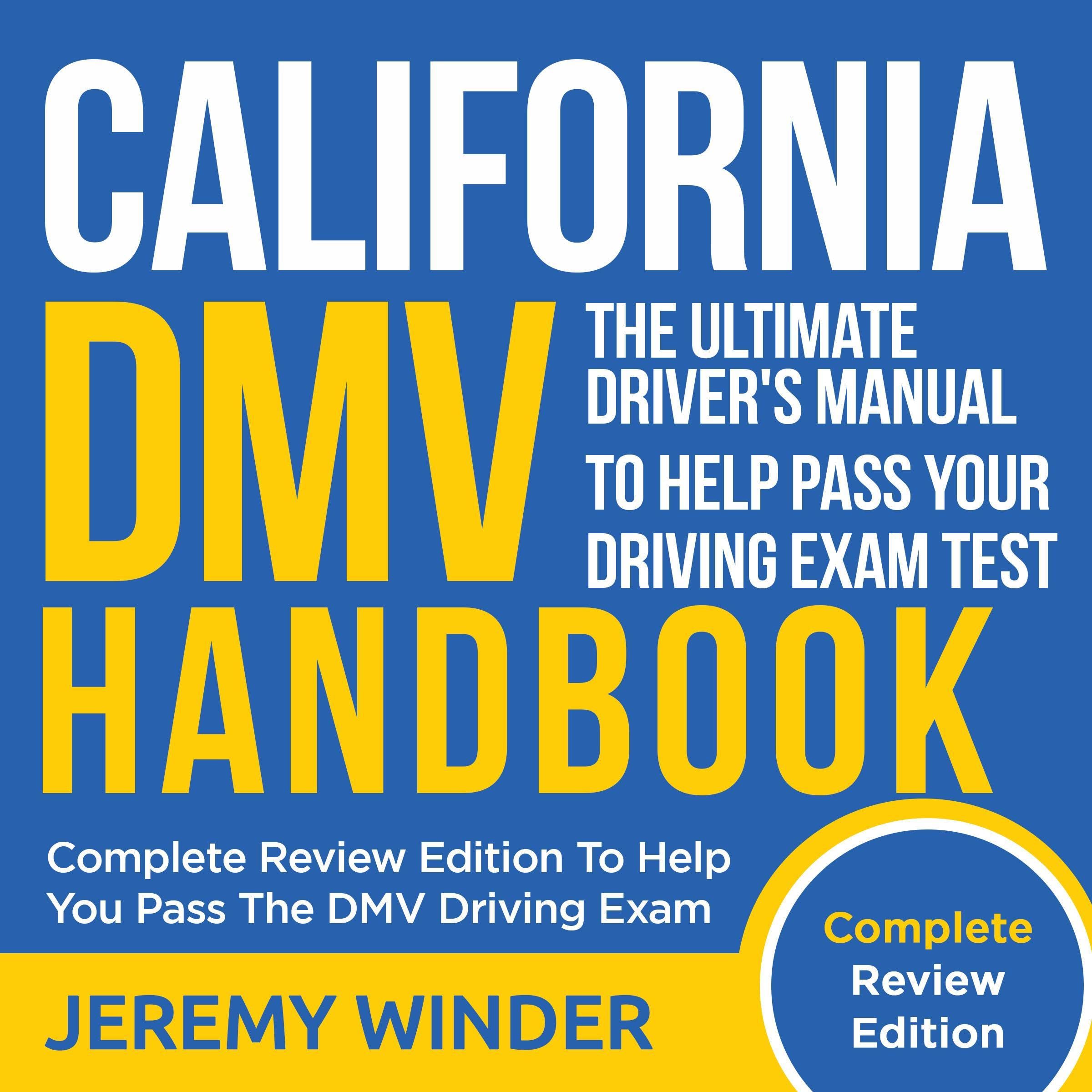Cover art for California DMV Handbook: Complete Review Edition to Pass the DMV Driving Exam
