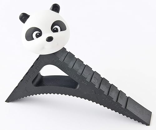 Pekasa - Tope de puerta para niños, diseño premiado de goma resistente, funciona en cualquier superficie de piso y cualquier tipo de puerta,