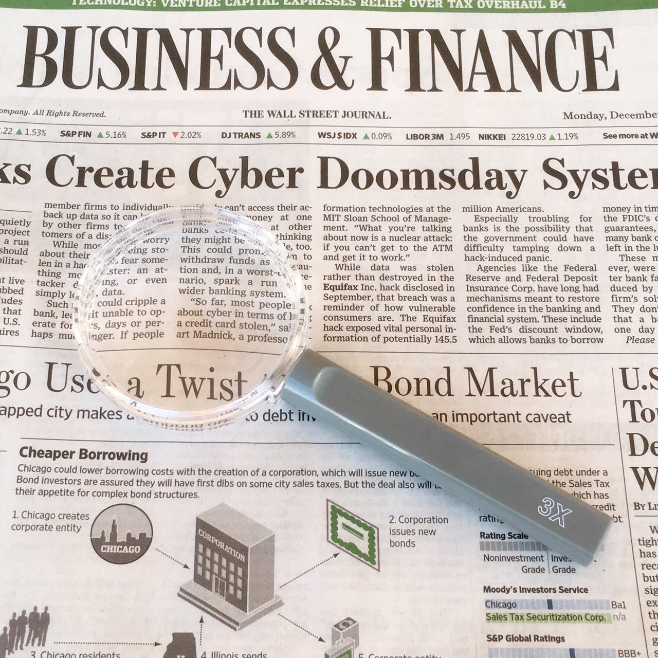 Handheld Magnifier with 2.5" Inch 3X Lens with Storage Case, Lightweight Durable Flat Field of View Single Power Lens by Electro-Optix