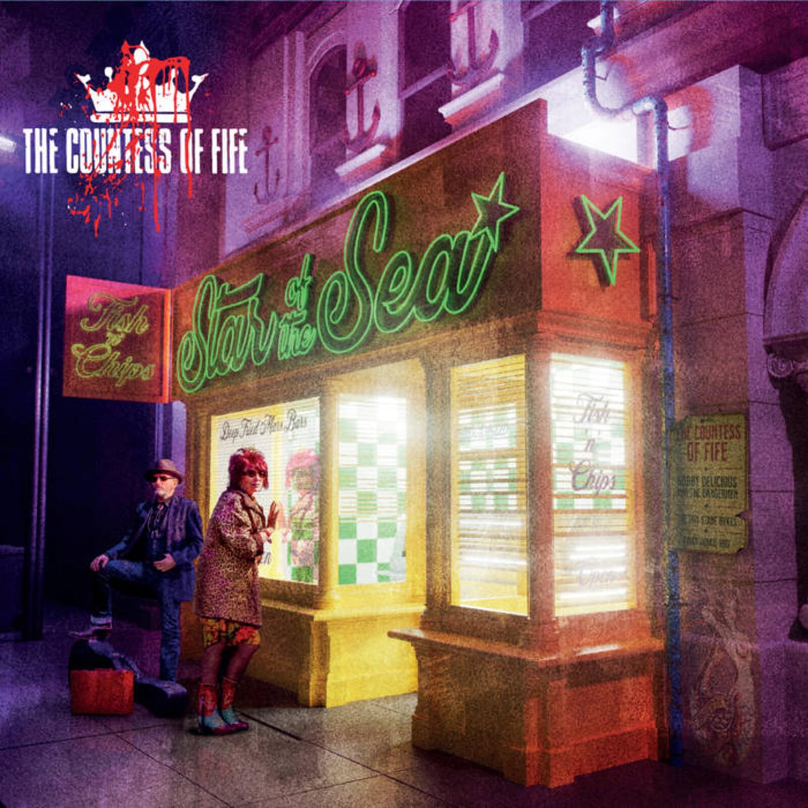 COUNTESS OF FIFE, The - Star Of The Sea - Vinyl (blue vinyl LP)