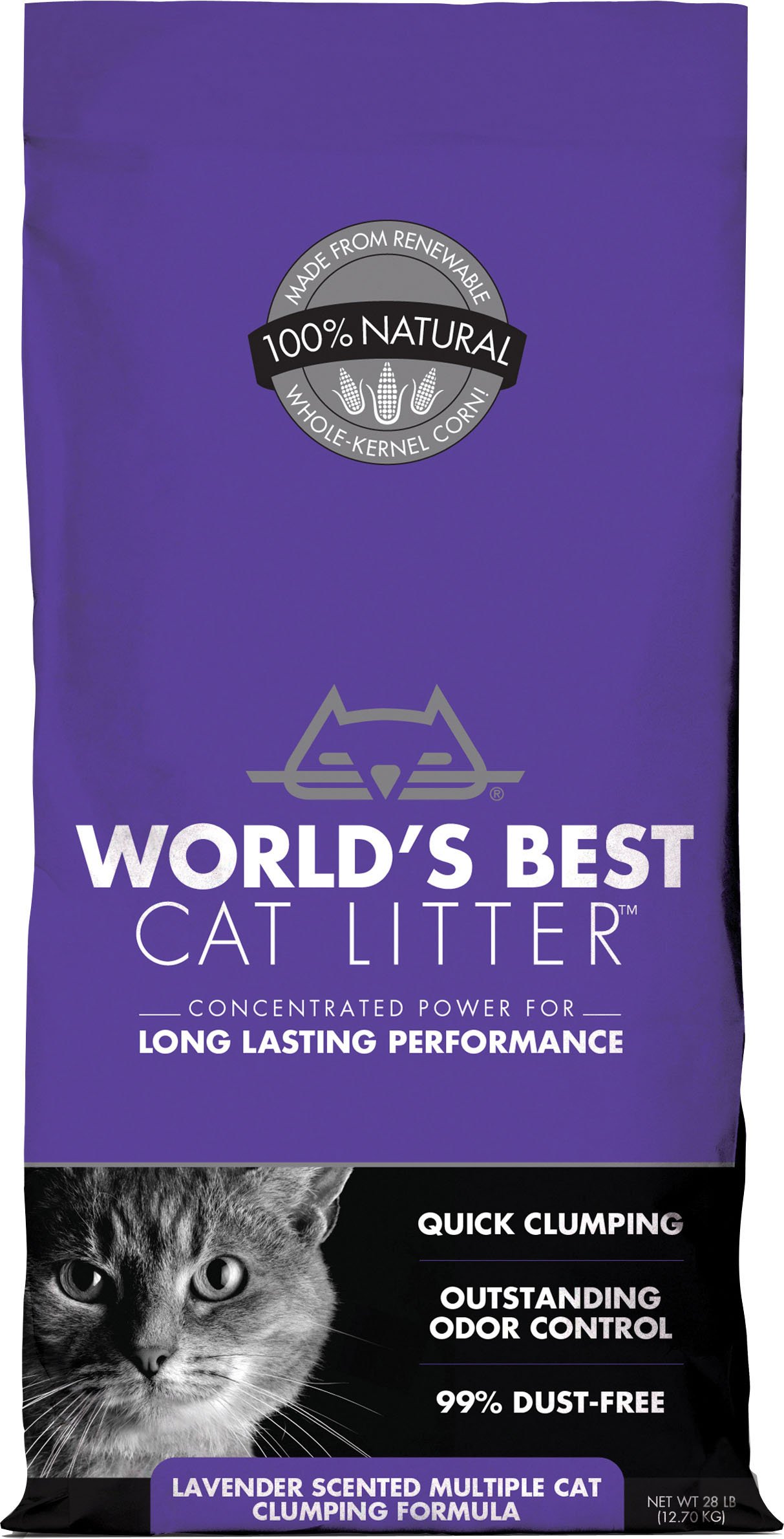 World's Best Cat LitterWBC Lttr Scnt Clump Multi 28lb