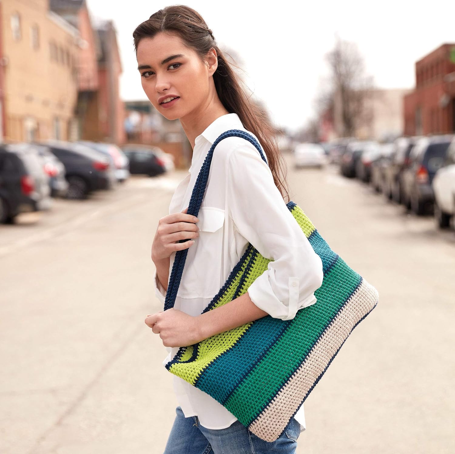 PATONS Hempster Yarn, Ecru