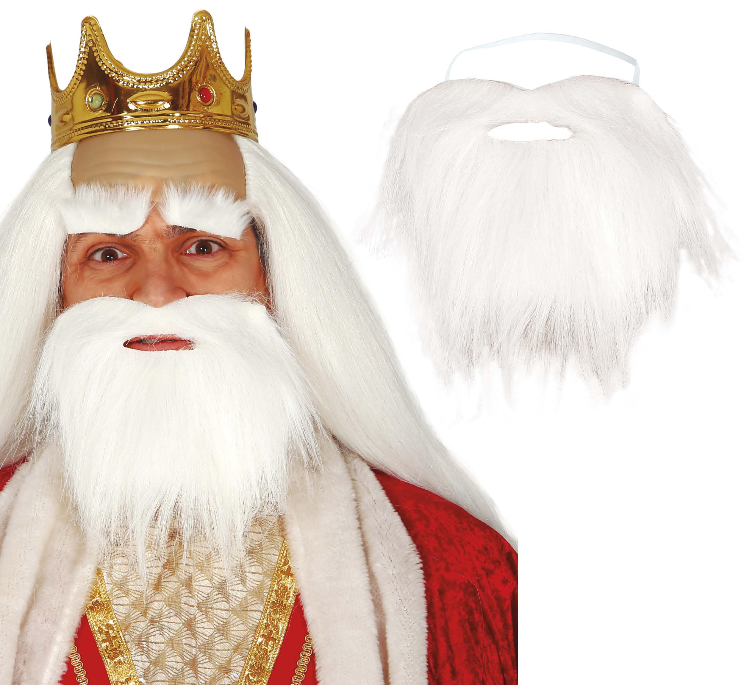 Guirca Fiestas GUI11500 Small White Moustache