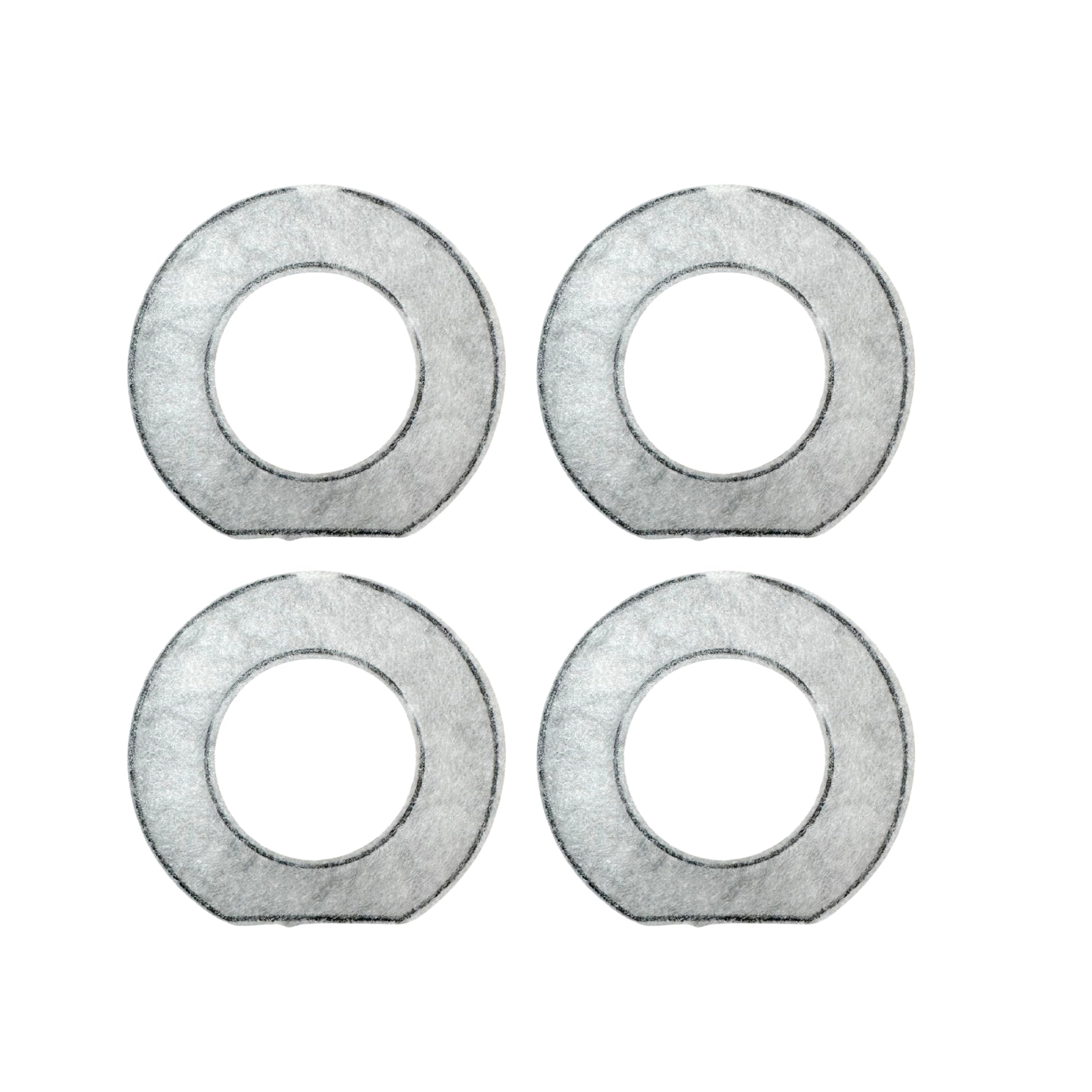 NispiraReplacement Filters for LumoLeaf UPSKY URPOWER 70 oz 55 oz 4.5L Pet Water Bowl Drinking Fountain | Coconut Activated Charcoal for Dog Cat Water Dispenser | Pack of 4