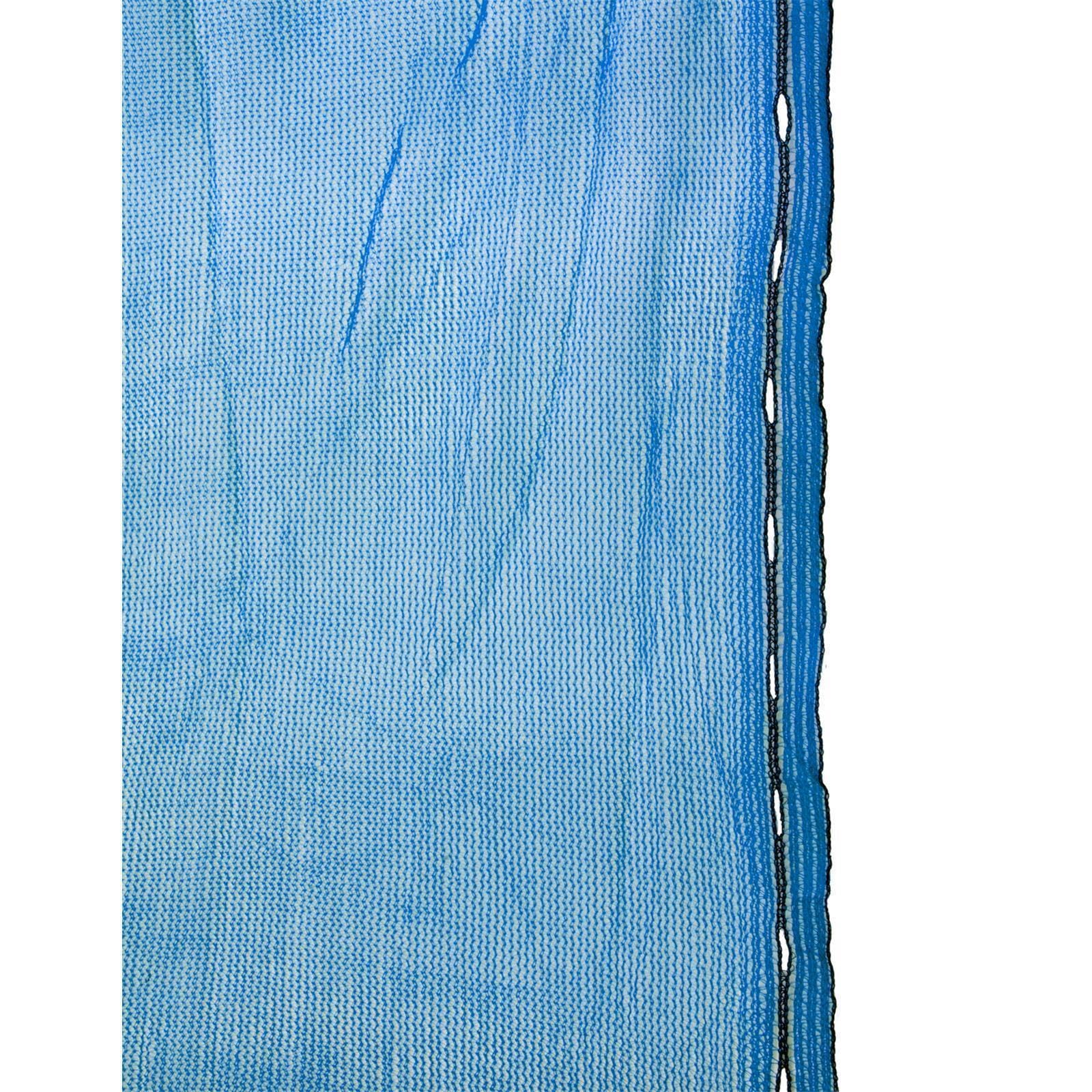 GeZu Impex Filet de Protection Bleu 2.57 x 10 m pour échafaudages et façades Chantier Pare gravats