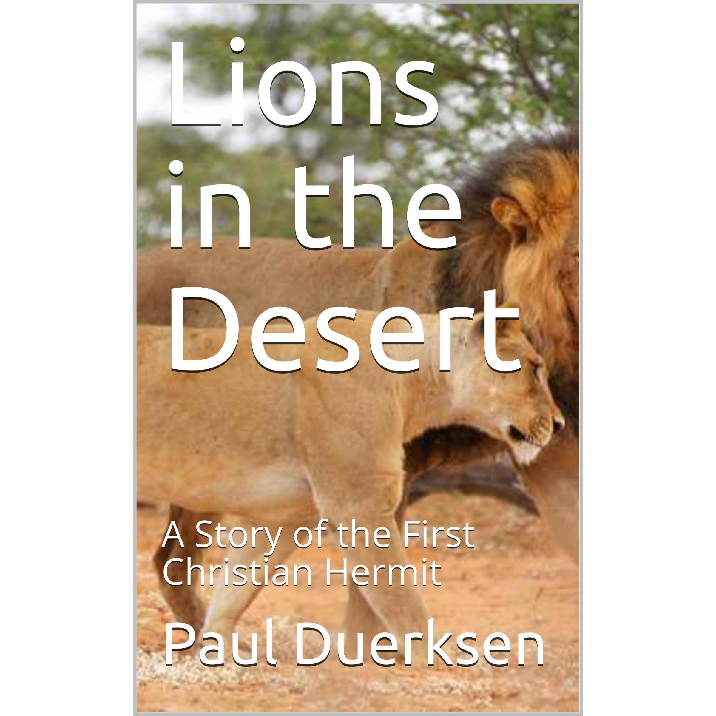 Lions in the Desert