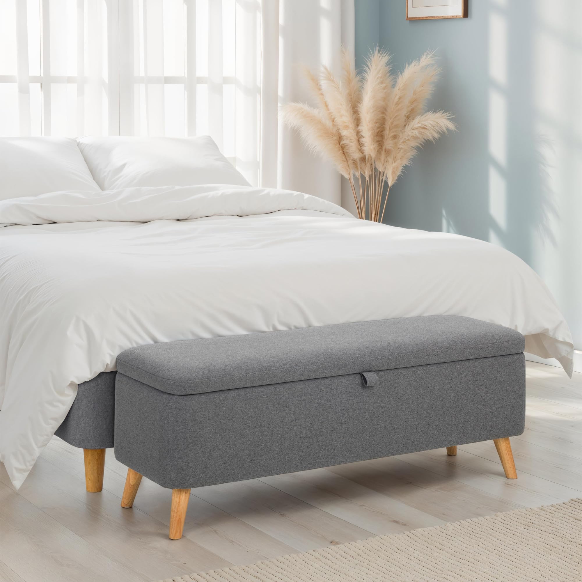 Julian Bowen Astrid Blanket Box - Grey