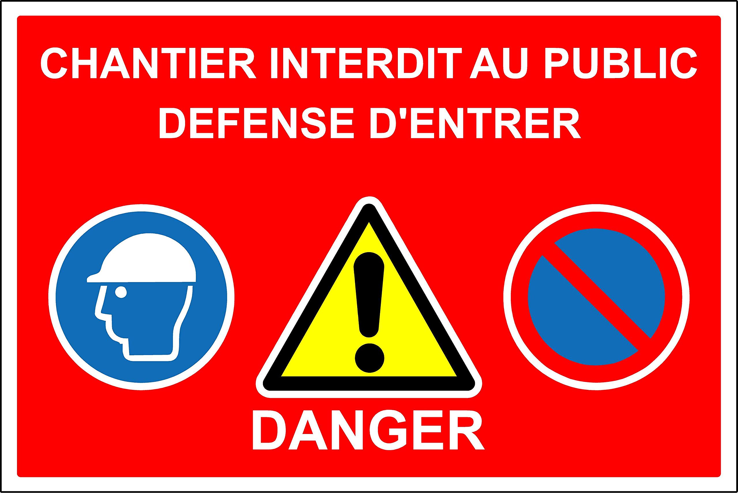 Plaque de porte en métal local technique