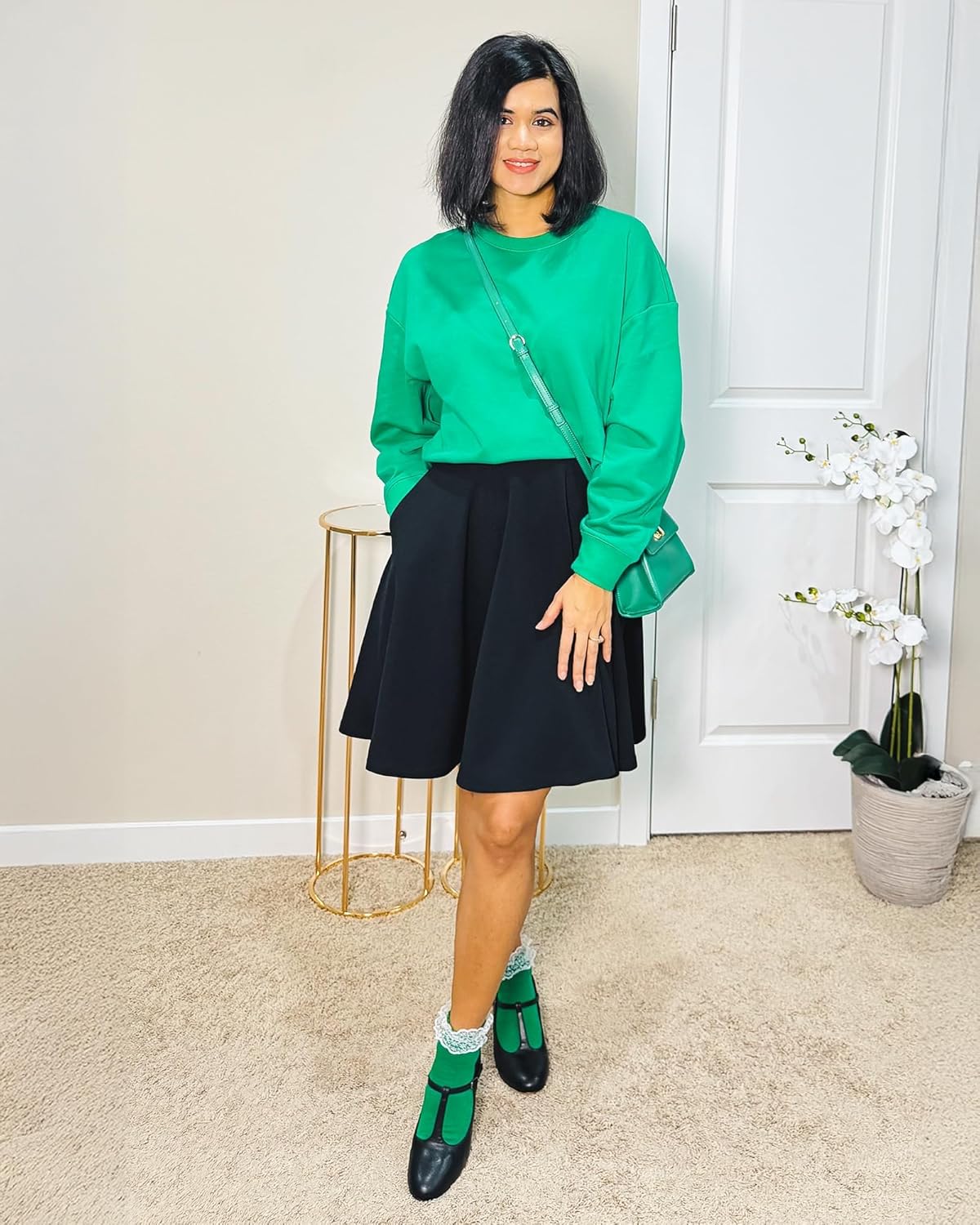 Stelle 2.5" Character Shoes for Women T-Strap Dance Heels for Ballroom Salsa Tango Wedding Flamenco Latin - Image 2