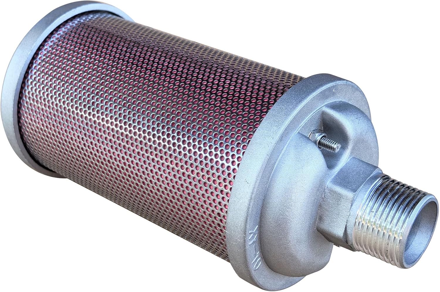 XY-10 Air Compressor Muffler, Dryer Exhaust Muffler 1'' NPT, Used for Dryer Diaphragm Pump Exhaust Noise Reduction, XY10 Replacement Part