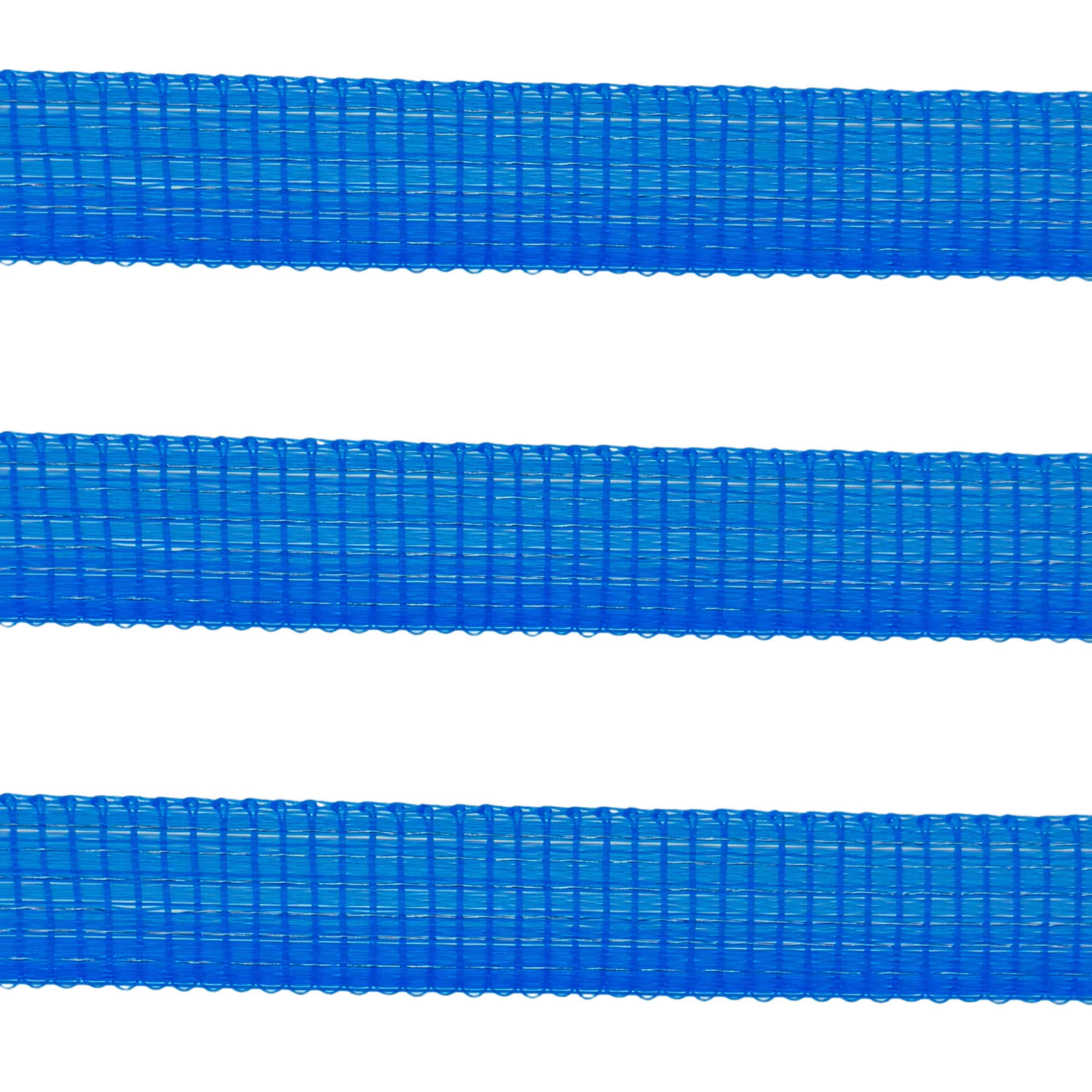 Strong Weidezaunband Breitband für Elektrozaun, 500m, 20mm, Blau