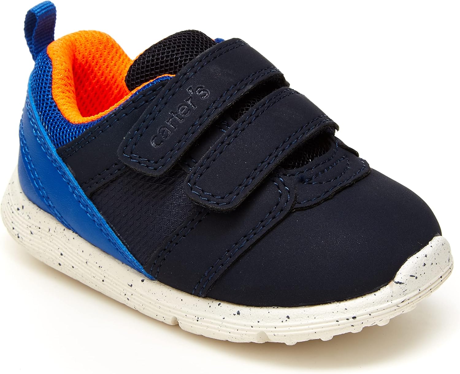 Carter's boys Relay Sneaker, Navy, 4.5 Toddler US