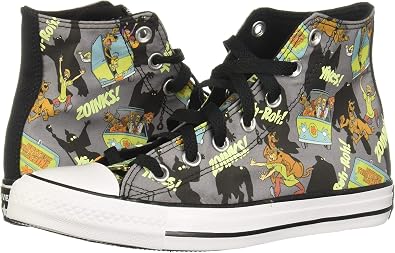 Amazon.com: Converse x Scooby-Doo Chuck Taylor All Star Top Almost  Negro/Blanco/Multi : Ropa, Zapatos y Joyería