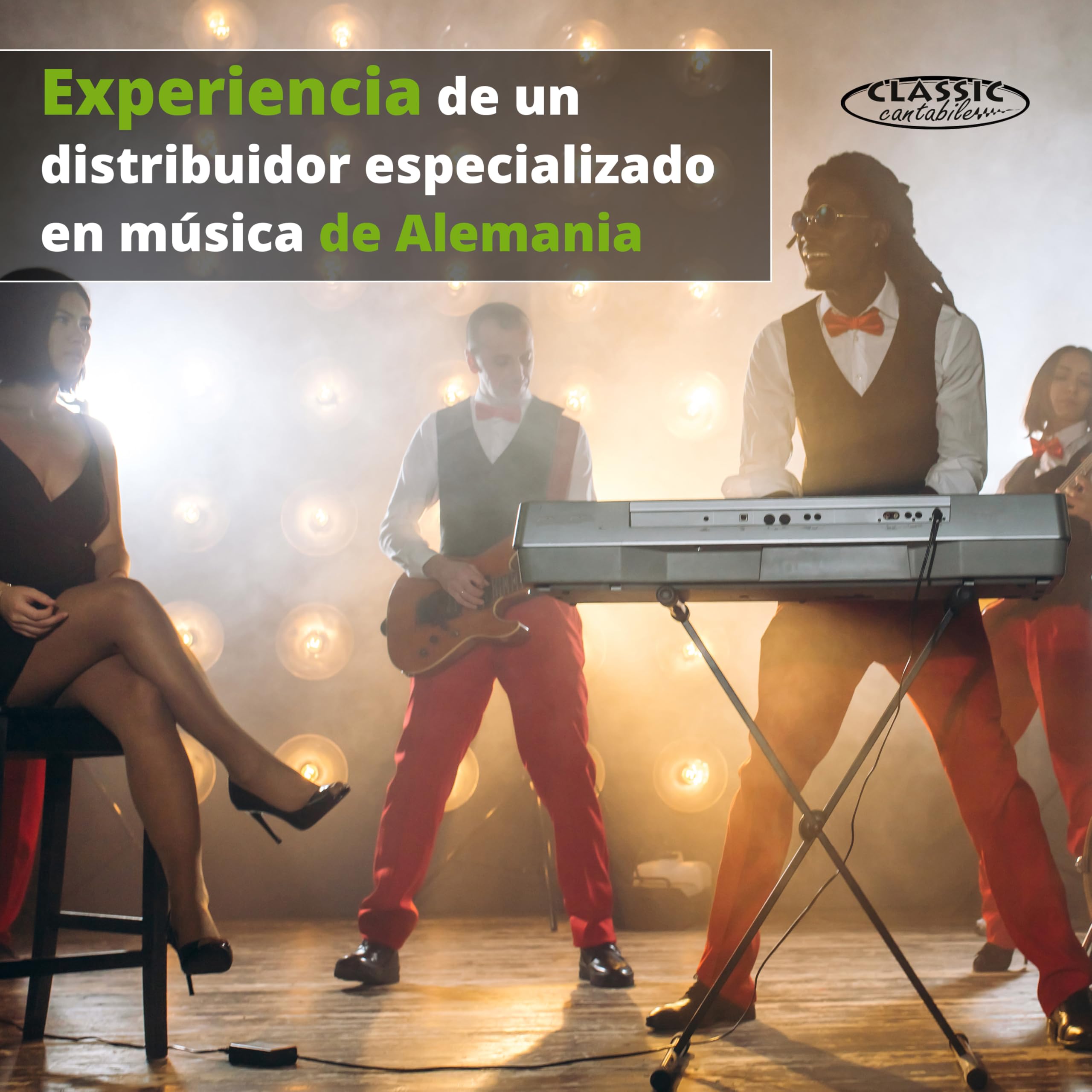 Classic Cantabile Set de Teclado Soporte de Teclado en X Ajustable en 5 Alturas - Banco para Teclado Acolchado Ajustable en 3 Alturas – Soporte Plegable Estable y banqueta cómoda - Negro