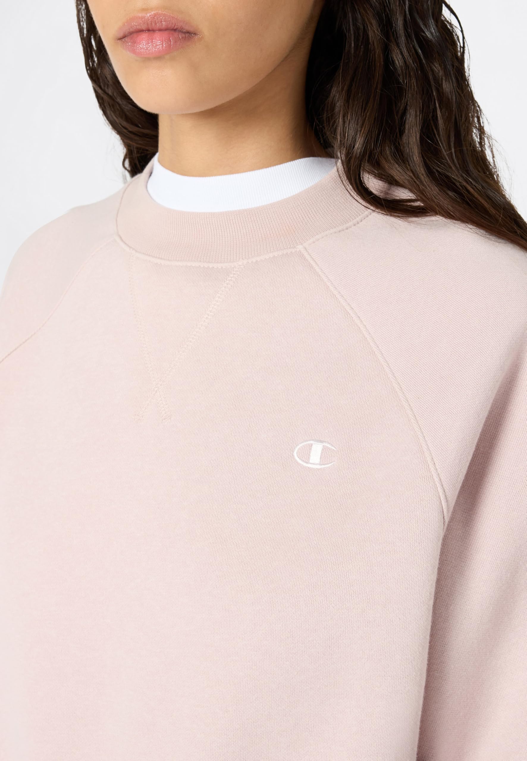 Champion Sweat à Capuche Legacy pour Femme, Rose, XS