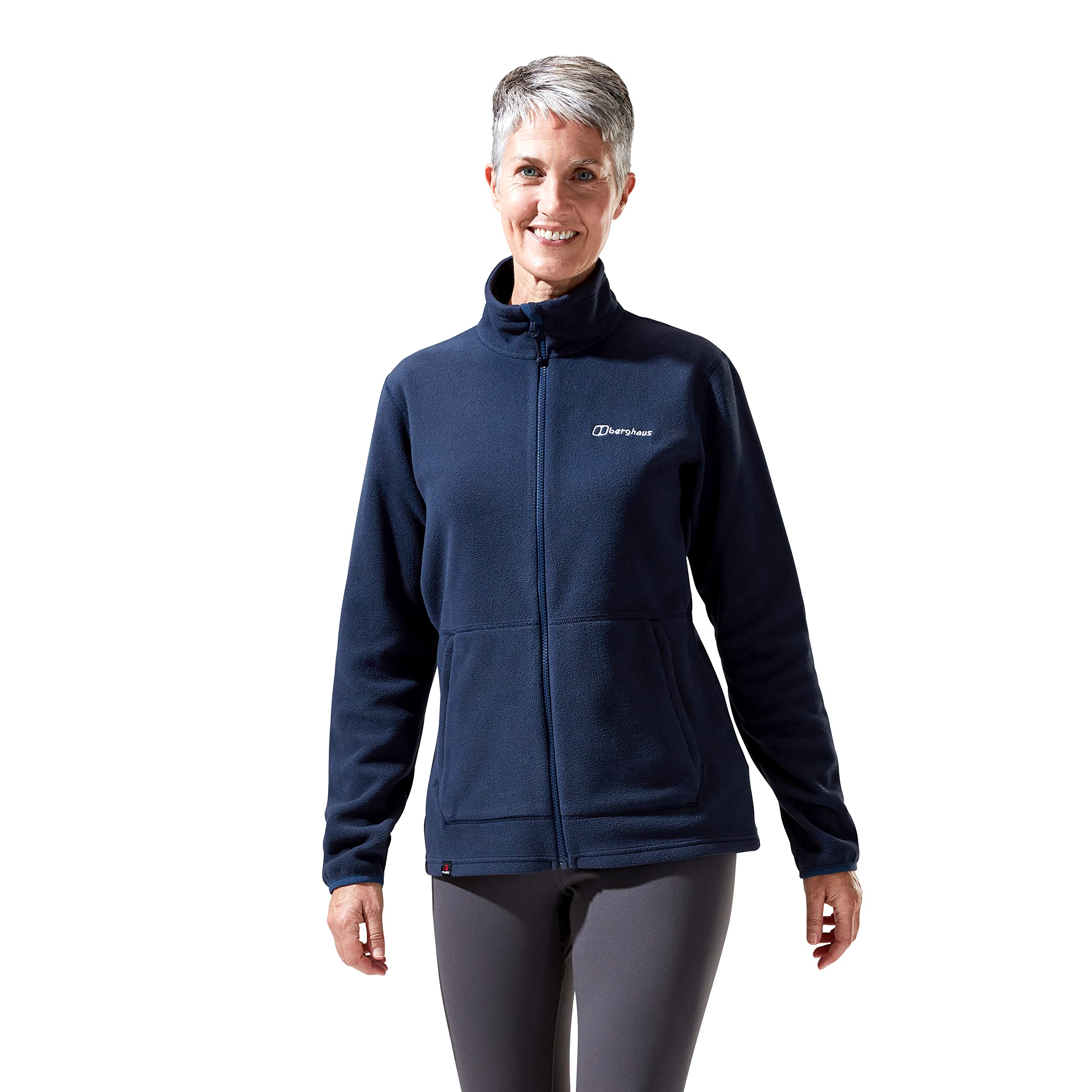 Berghaus Damen Prism 2.0 Micro Polartec Fleece mit halbem Reißverschluss | Zusätzliche Wärme | Schmeichelnder Stil | Strapazierfähig Midlayer
