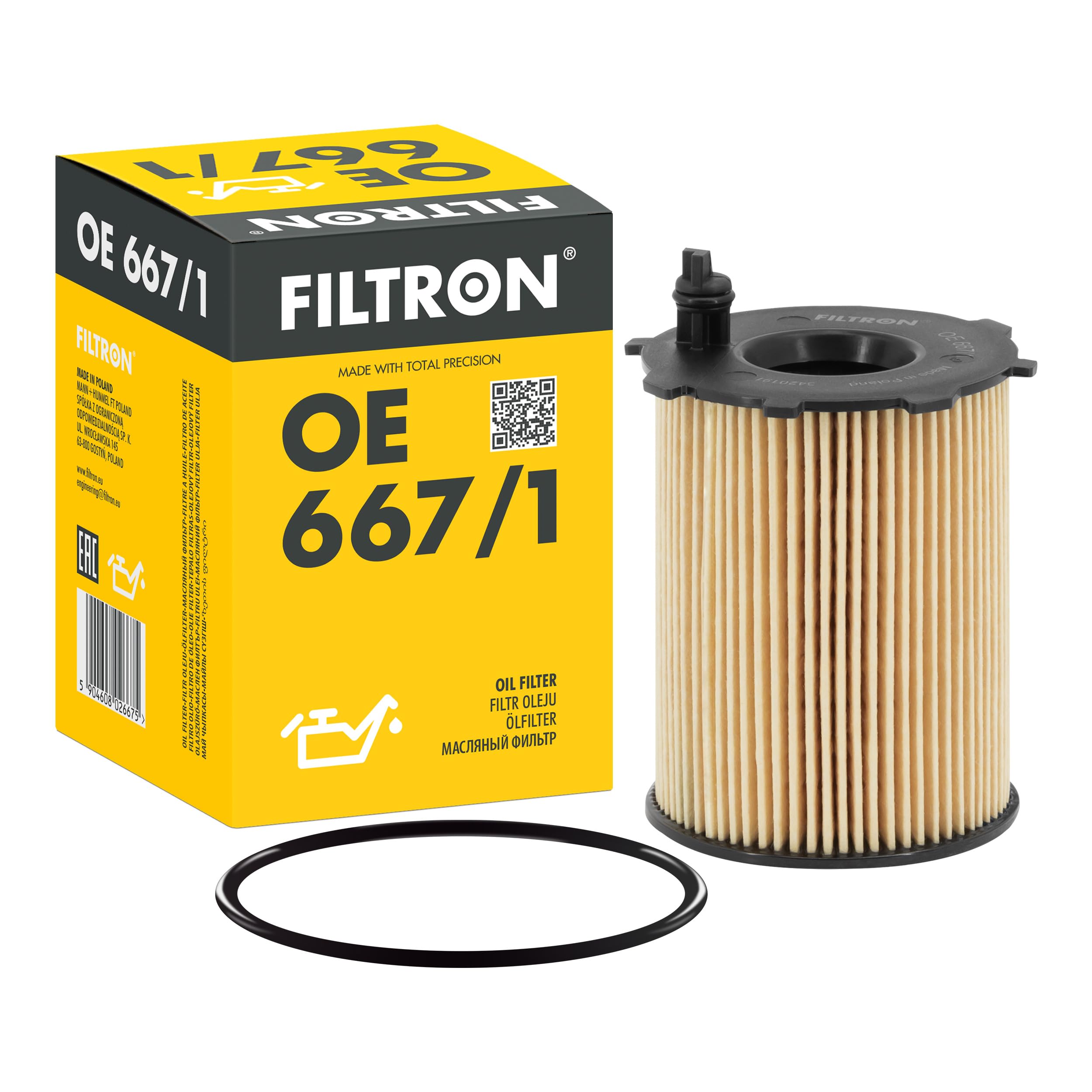 ✅Fits FILTRON OE 667/1 OIL FILTER FORD/PSA 1.4/1.6 TDCI  ⭐UK Seller⭐