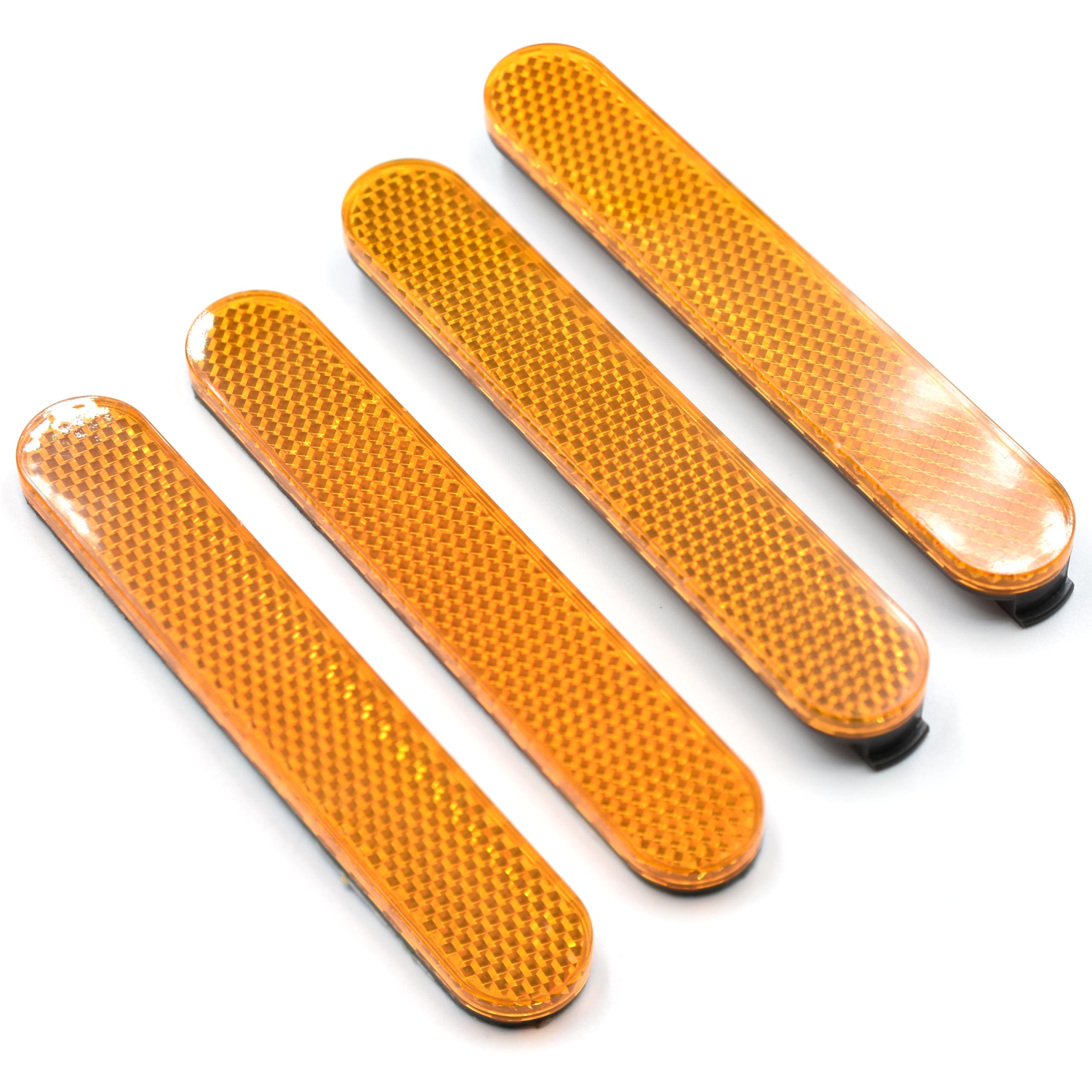 myBESTscooter - Reflector de Cubierta Reflectante para Ruedas Delanteras y traseras para Patinete eléctrico Xiaomi 4 Ultra