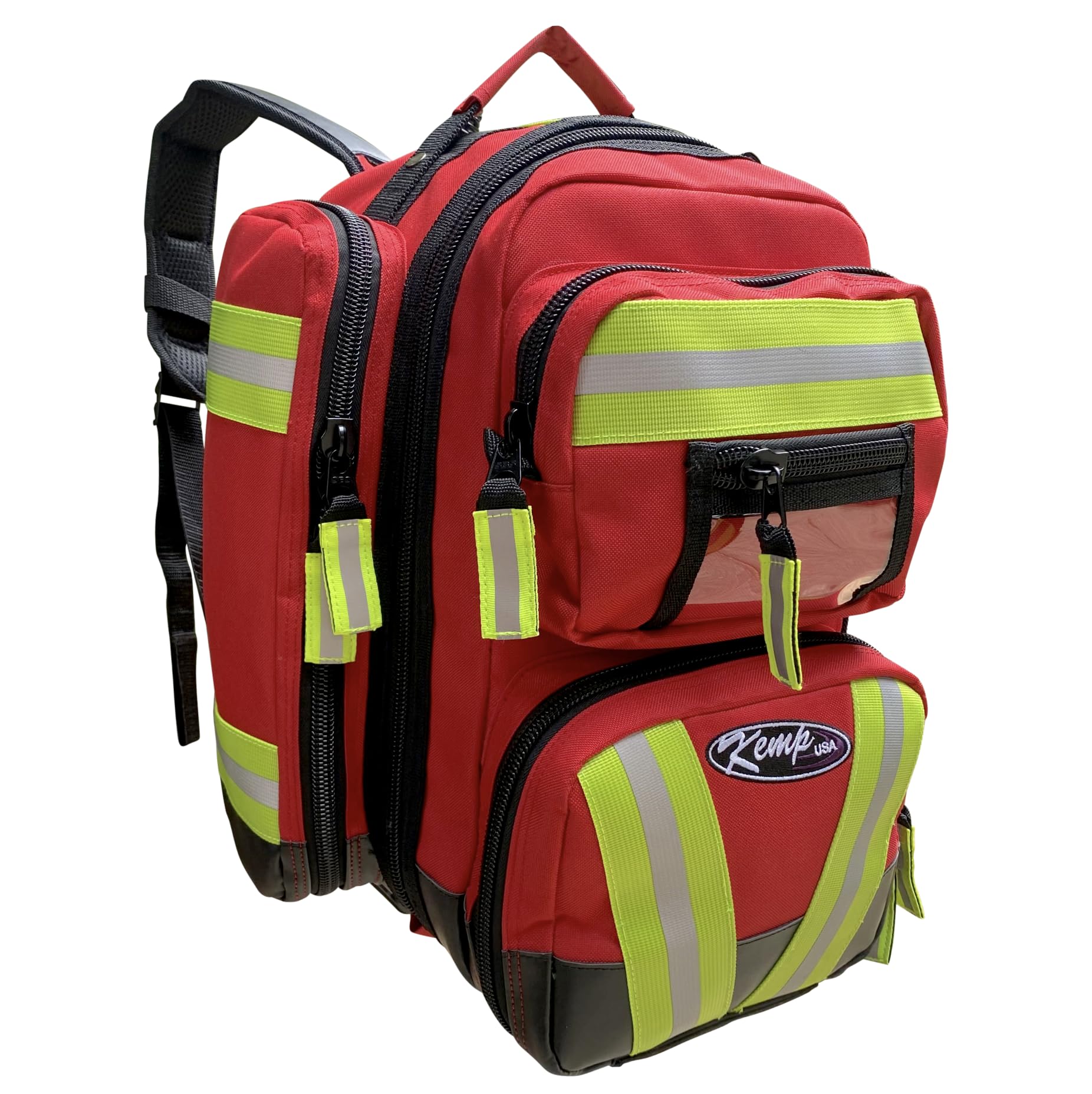 Kemp USA EMS Mini Backpack - EMT Bag Emergency Bag For Confined Spaces Search and Rescue For Helicopter