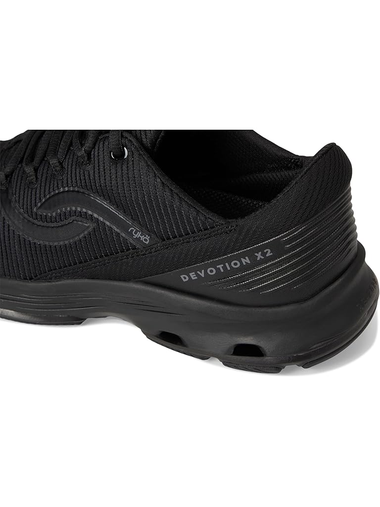 Black Ryka Devotion X 2 Walking Sneakers