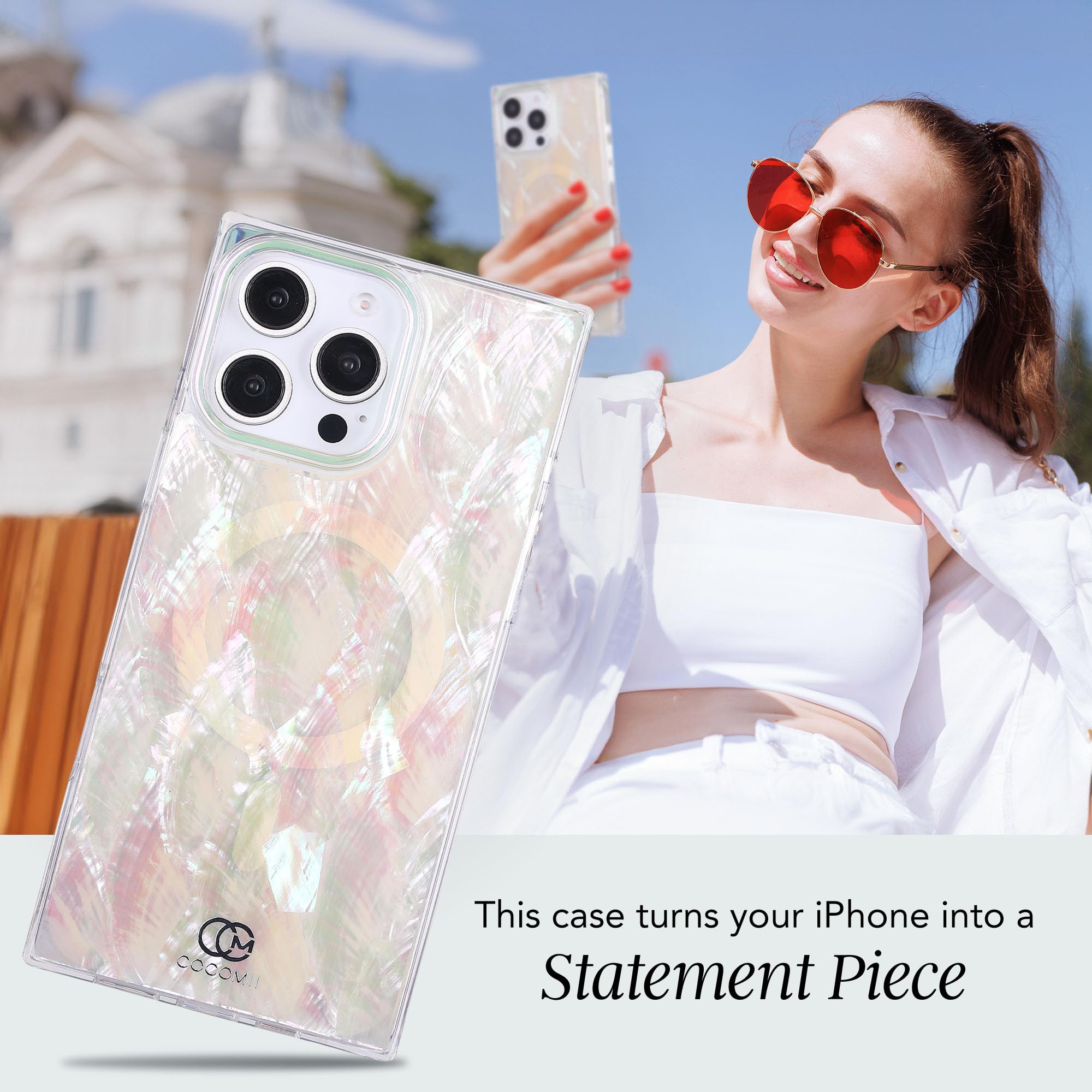 Cocomii Custodia quadrata progettata per iPhone 12 Pro Max