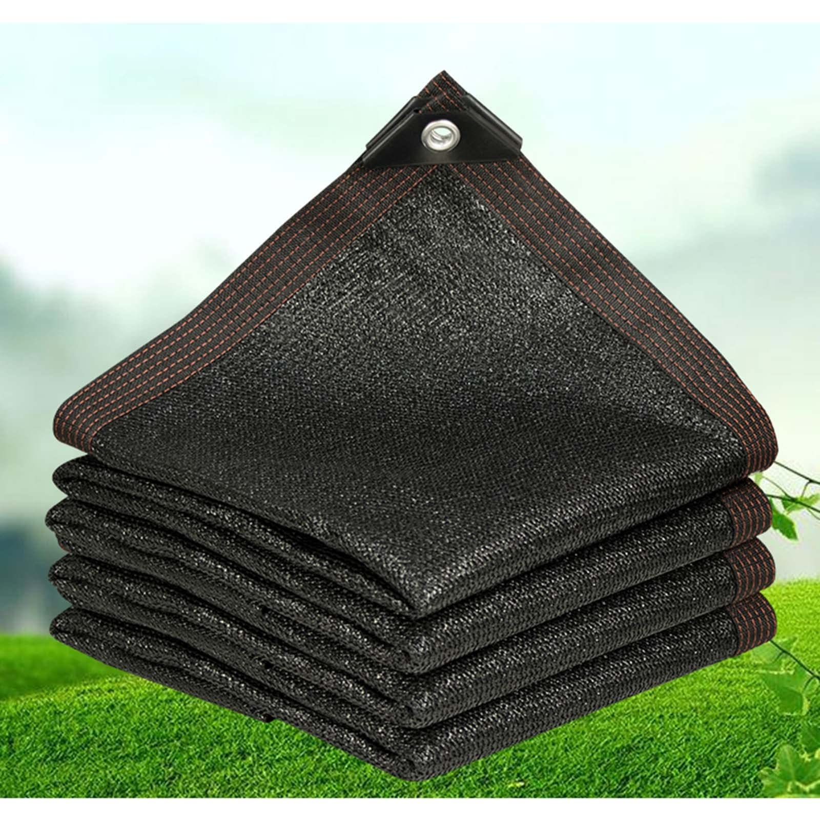 Xrdbfd Sunshade Net Covers, Sunscreen Mesh, 85% Uv-Resistant Shade Cloth, Black Anti-Aging Shade Netting, for Protecting Outdoor Plants/Flowers/Patio Furniture,3x8m(10 * 26ft)