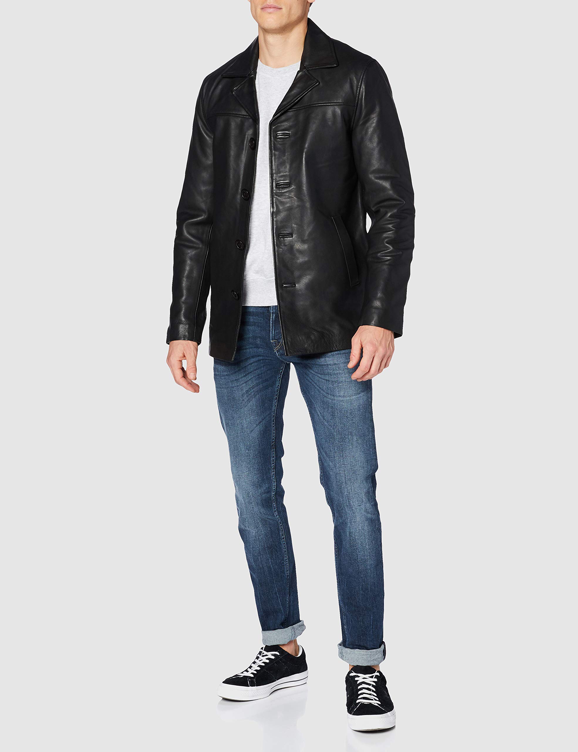 Schott NYC Lcmaine2 Giacca di pelle Uomo