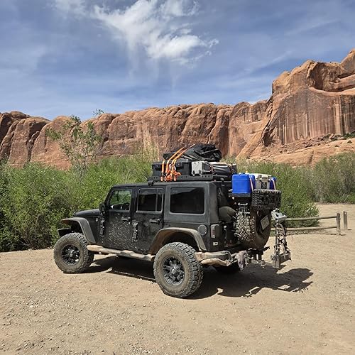 Works great, fits in a Jeep!