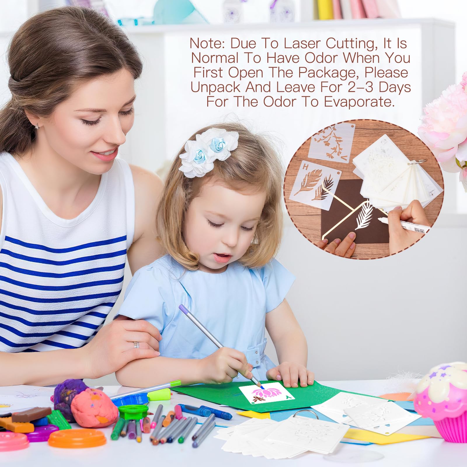 Zocipro Dierenstencil, 12 stuks, textielontwerp voor kinderen, 29 x 21 cm, diersjablonen om te schilderen, wasbaar en herbruikbaar