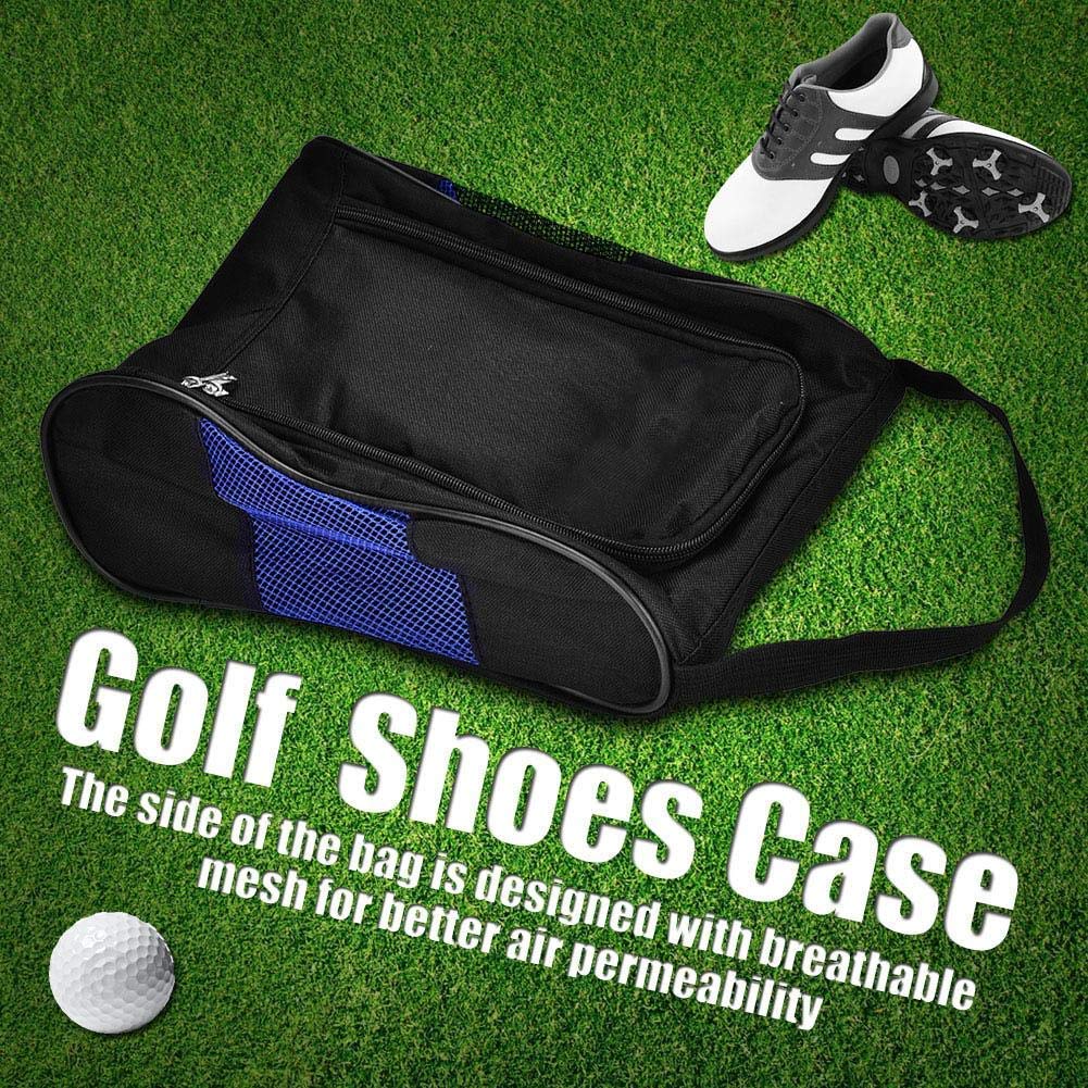 Alomejor Chaussures de Golf Sac Poche en Nylon Durable léger Respirant pour Les activités de Golf voyageant pour différentes Chaussures