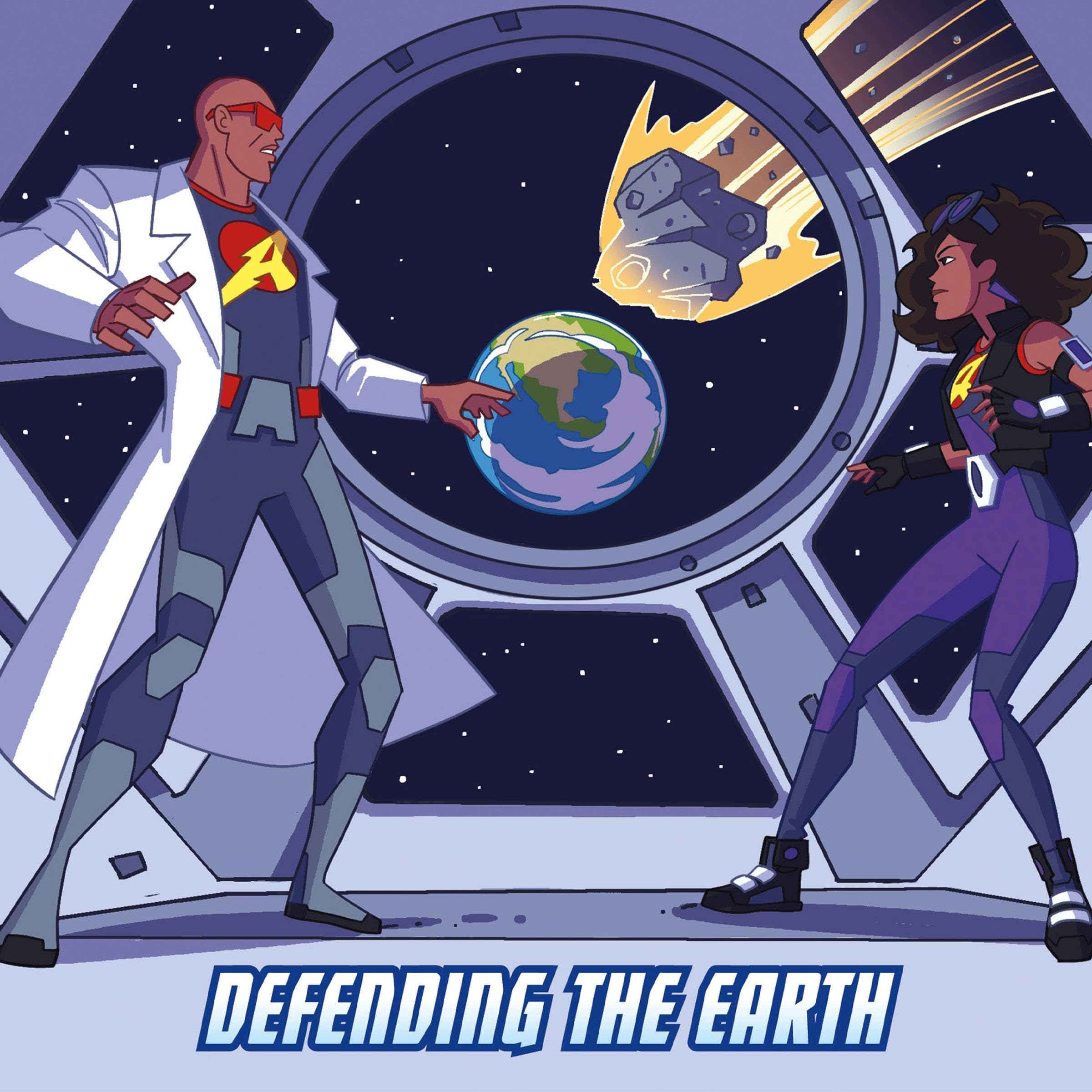 Cover art for Defending the Earth